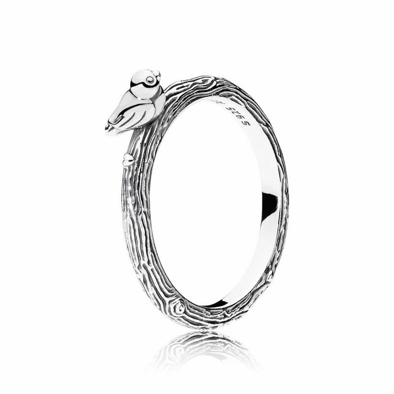 Pandora Spstackable Ring Bird Stackable Ring Ireland - Sterling Silver - 380591GJX